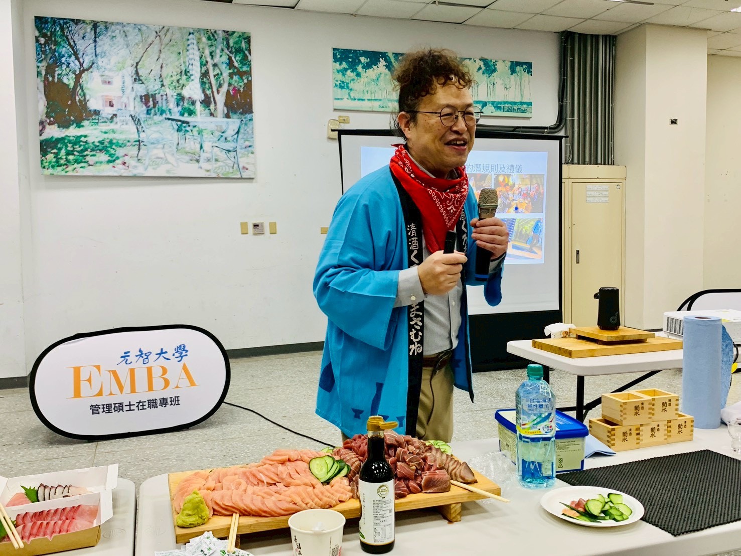 04「智能化企業管理」授課高仁山教授發起EMBA清酒社行動學習分享